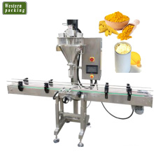 manule tang juice powder filling machine , powder can filling machine , can juice powder filling machine